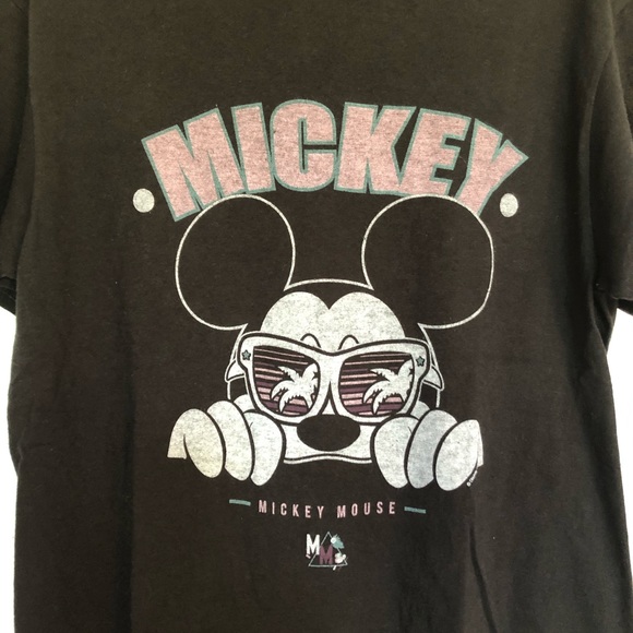 Junk Food Disney’s Mickey Mouse Sunglasses T Shirt - Picture 2 of 4